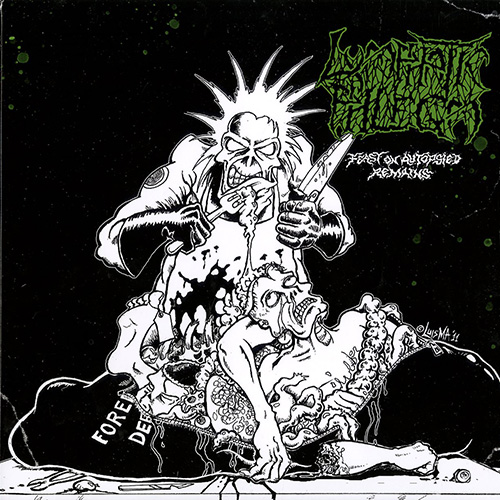 Lymphatic Phlegm / Morgue Breath Split LP